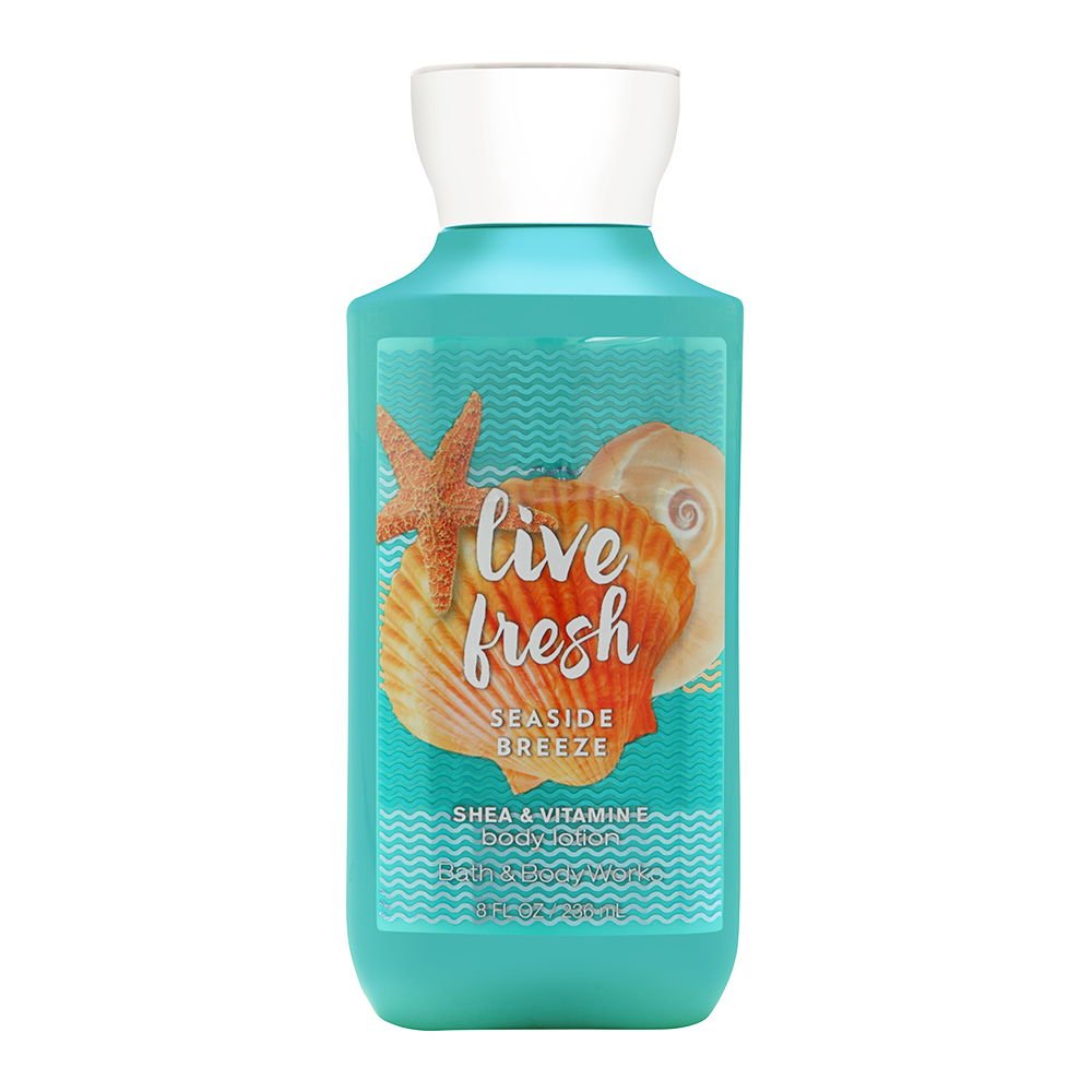 Bath & Body Works Body Lotion - LIVE FRESH (SEASIDE BREEZE) 236ML