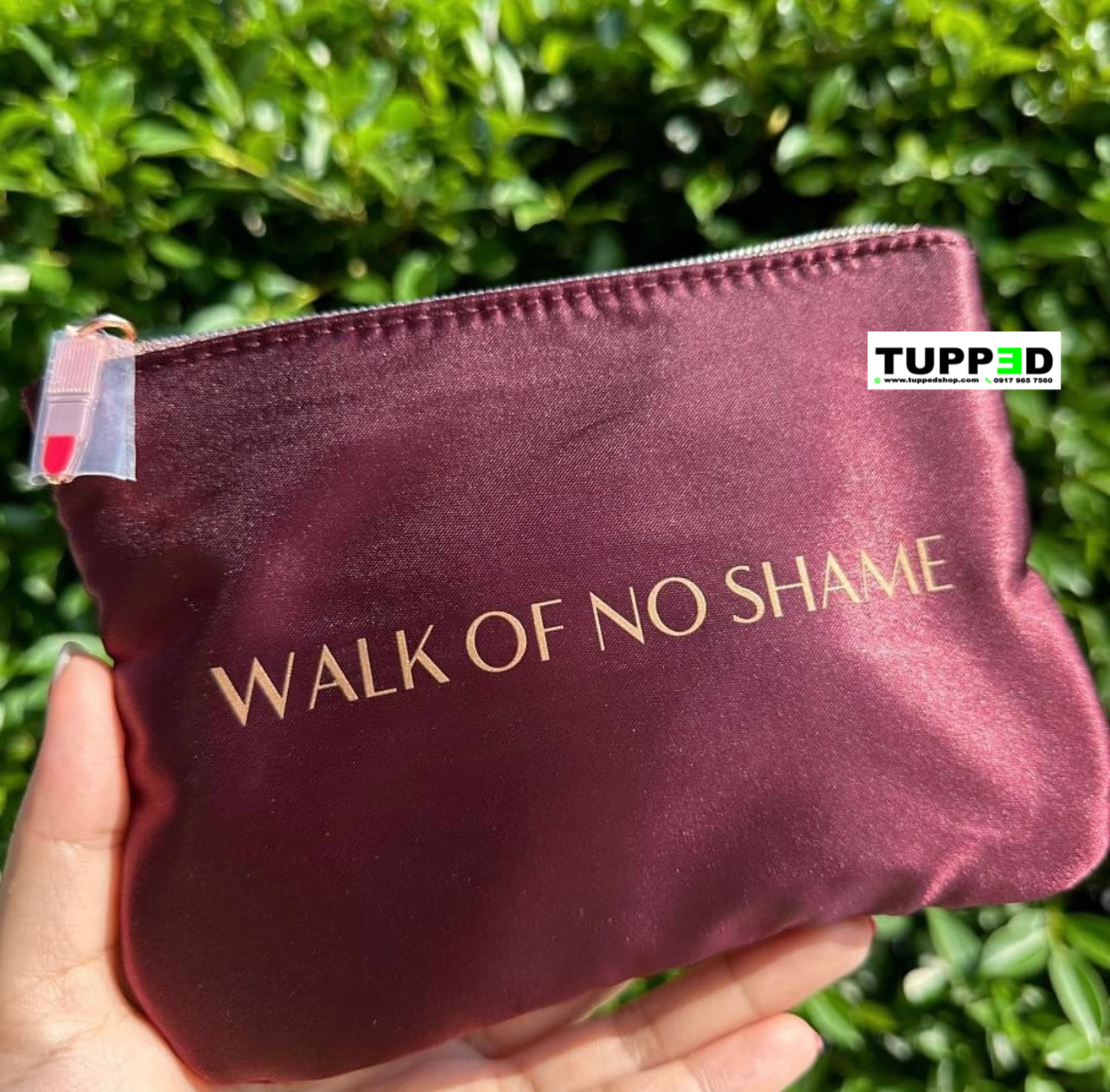 Charlotte Tilbury Make-Up Bag / Pouch (Walk of No Shame)