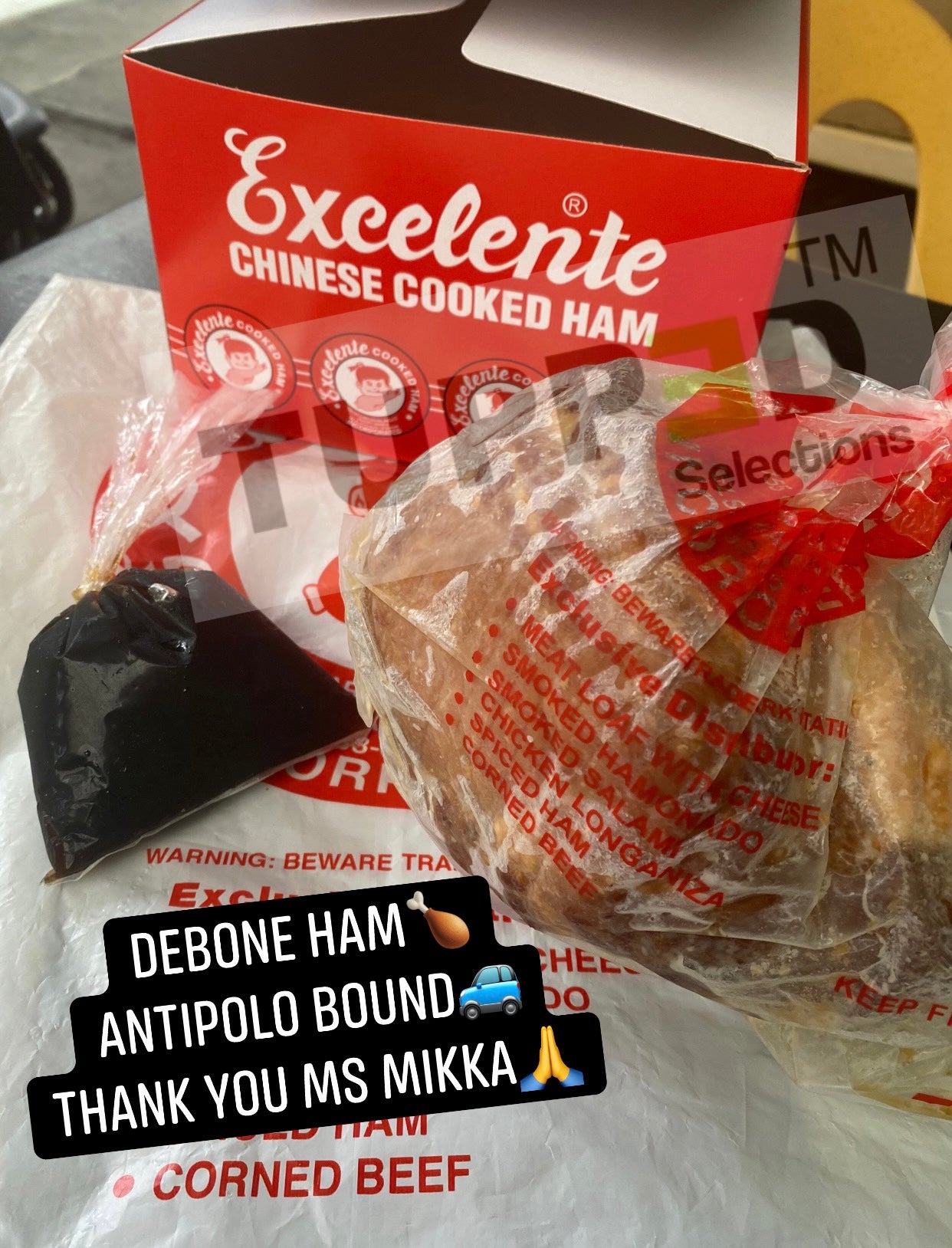Excelente DE-BONE HAM – Tupped Boutique