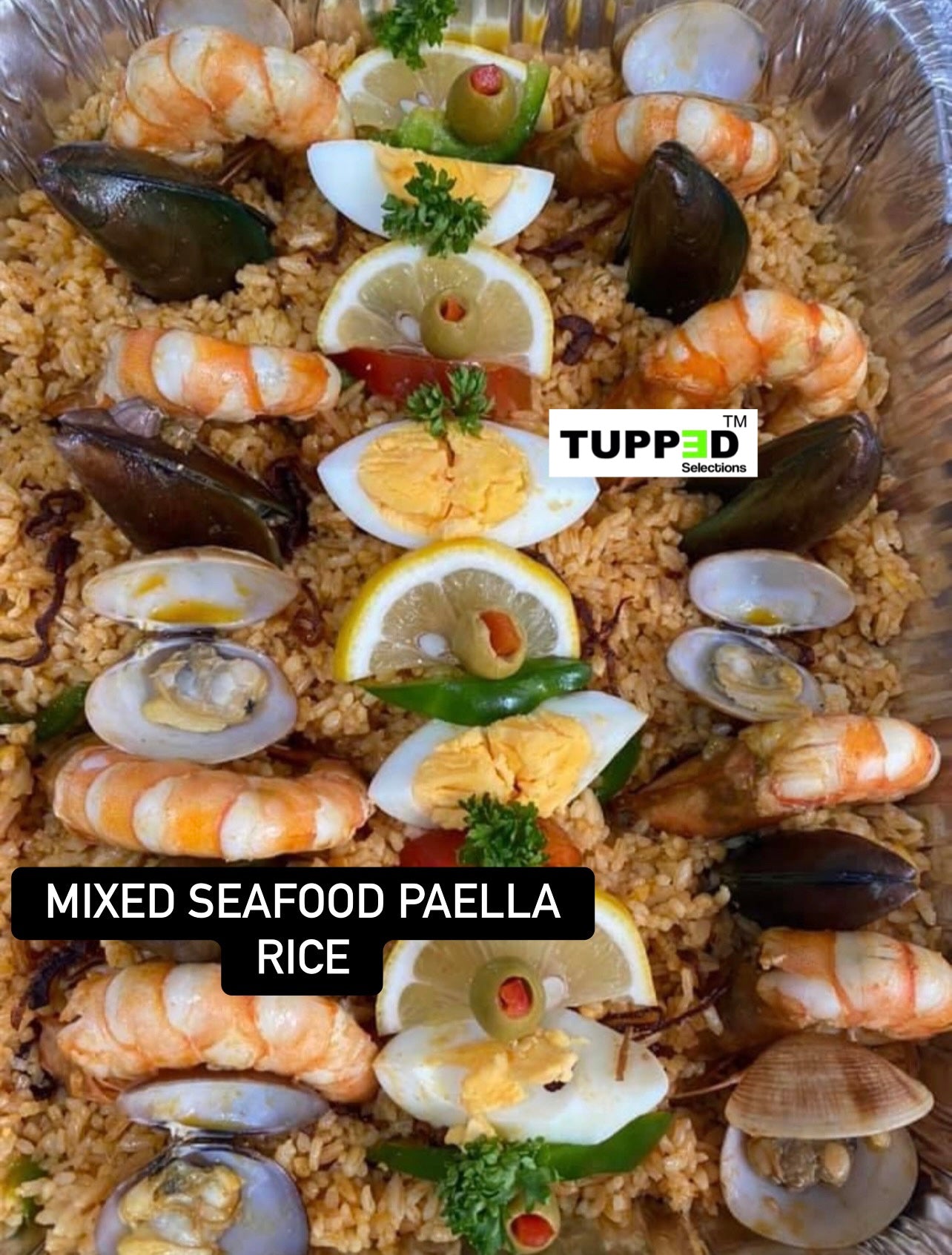 MIXED SEAFOOD PAELLA RICE