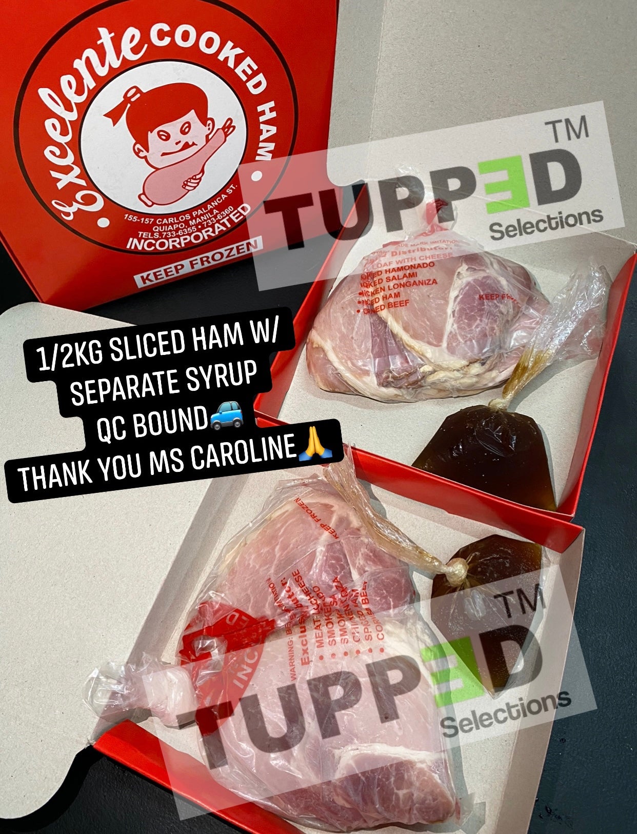 Excelente CHINESE HAM with SEPARATE SYRUP – Tupped Boutique