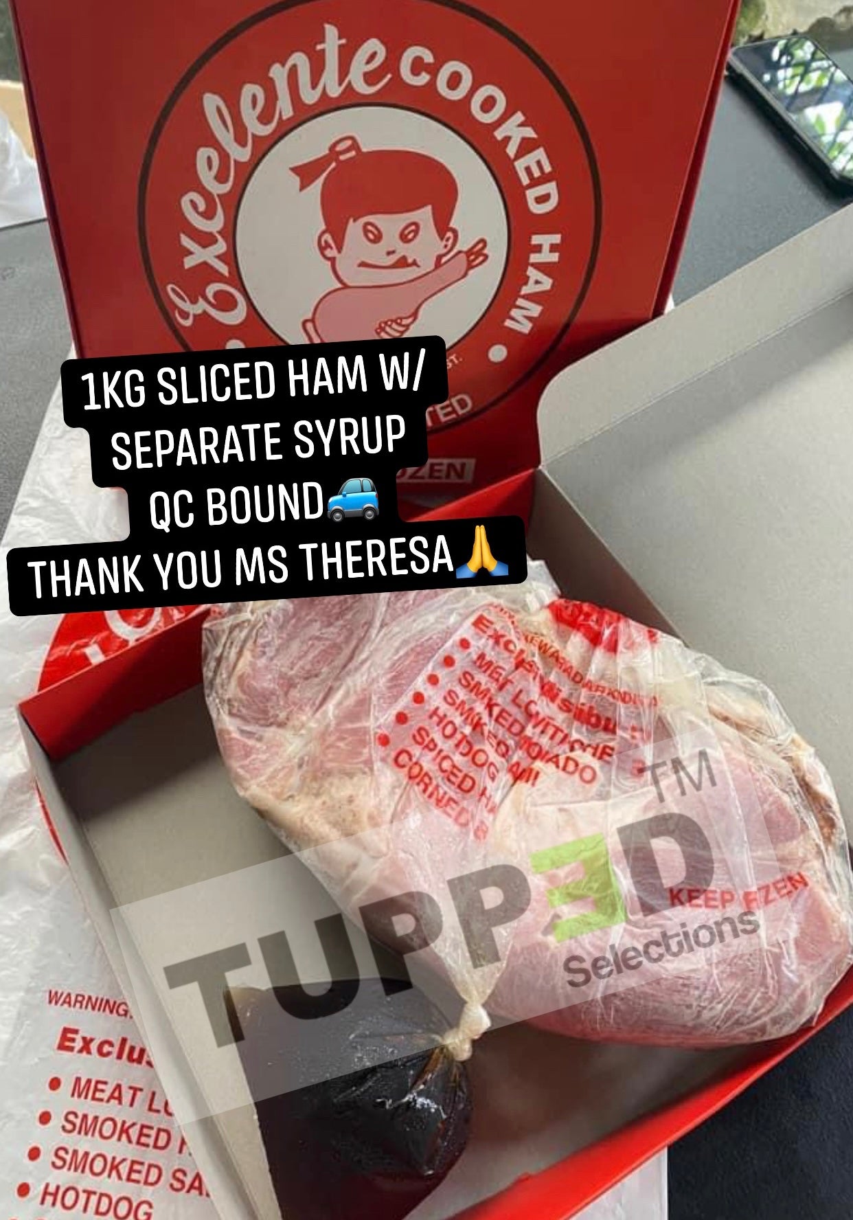 Excelente CHINESE HAM with SEPARATE SYRUP – Tupped Boutique