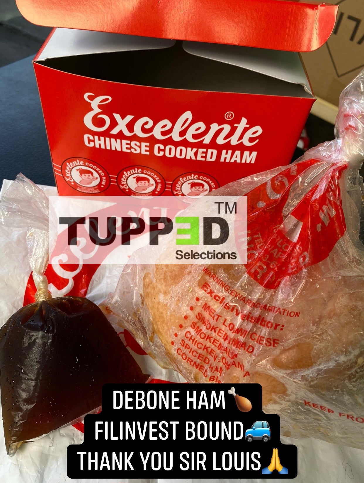 Excelente DE-BONE HAM – Tupped Boutique