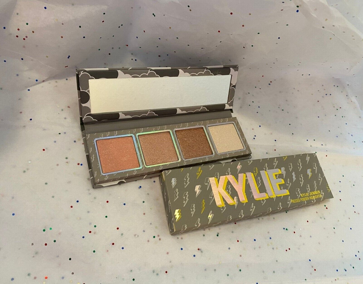 Kylie Cosmetics Pressed Powder Highlighter Palette (Weather Collection) Limited Edition