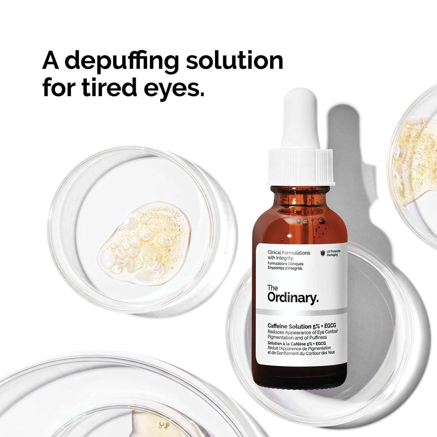 The Ordinary Caffeine 5% + EGCG Depuffing Eye Serum