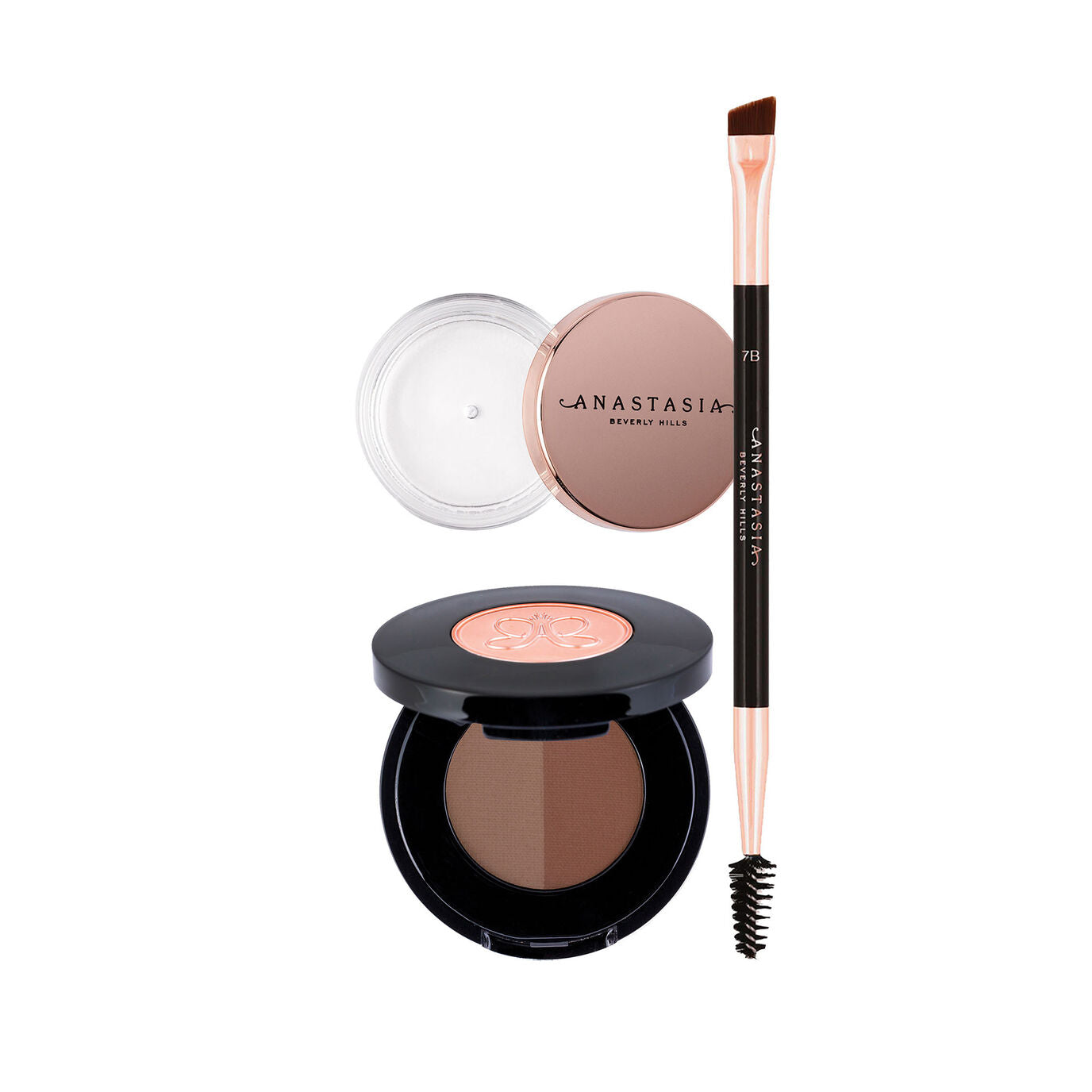 Anastasia Fluffy & Fuller-Looking Brow Kit - Soft Brown