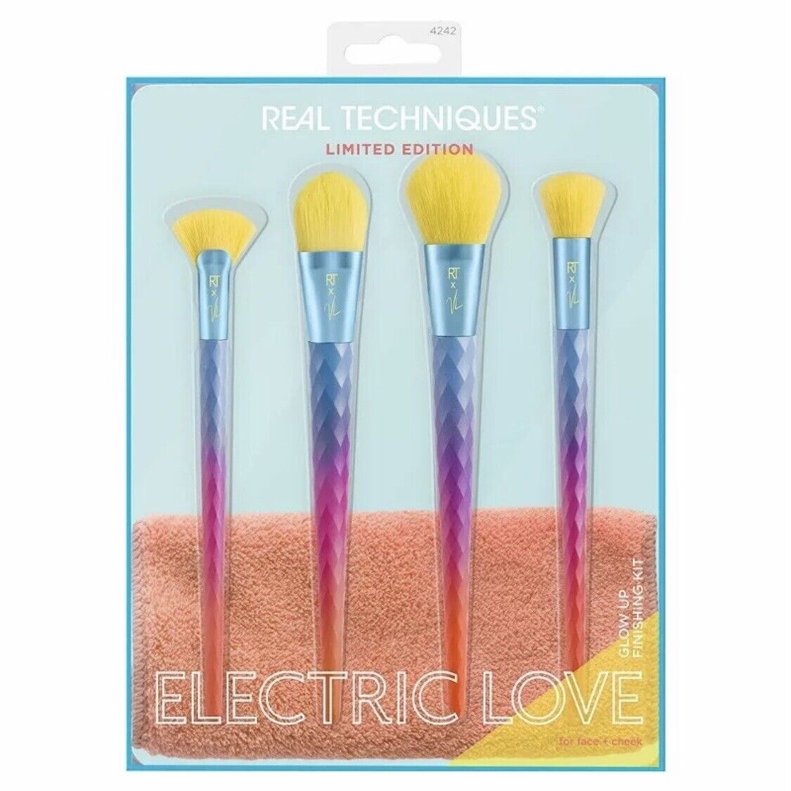 Real Techniques Electric Love Brush Set (Limited Edition)