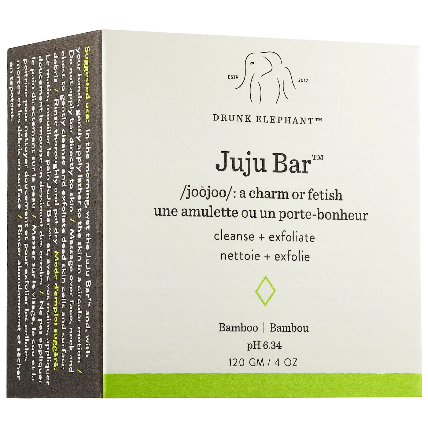 Drunk Elephant JuJu Exfoliating Bar